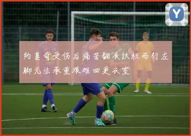 约基奇受伤后痛苦翻滚扶栏而行左脚无法承重艰难回更衣室